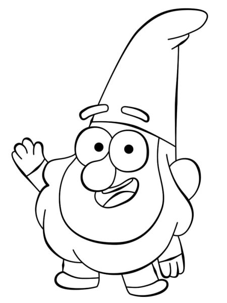 Герои из Гравити Фолз для срисовки