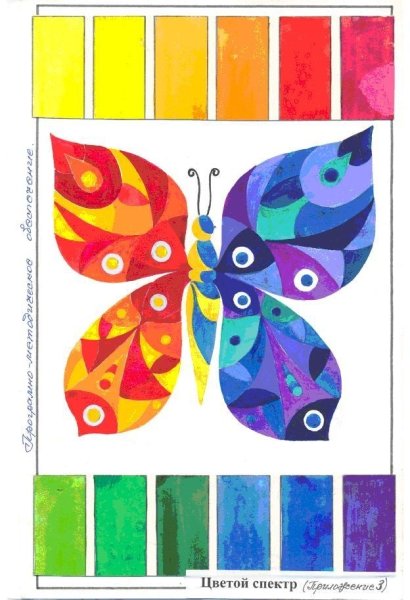 Контрастные цвета в живописи для детей