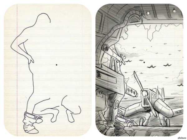 Странные детские рисунки