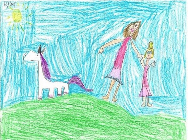 Рисунок на тему фантазия легкий