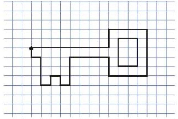 Рисование по клеточкам для детей