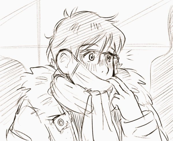 Юри на льду раскраска