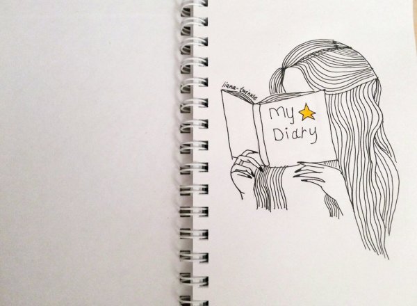 Легкие рисунки для скетчбука