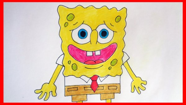 Губка Боб рисунок