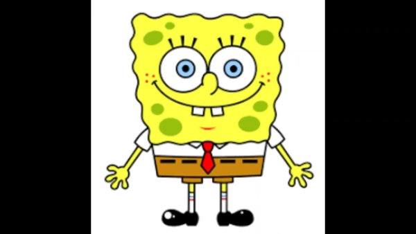 Губка Боб рисунок цветной