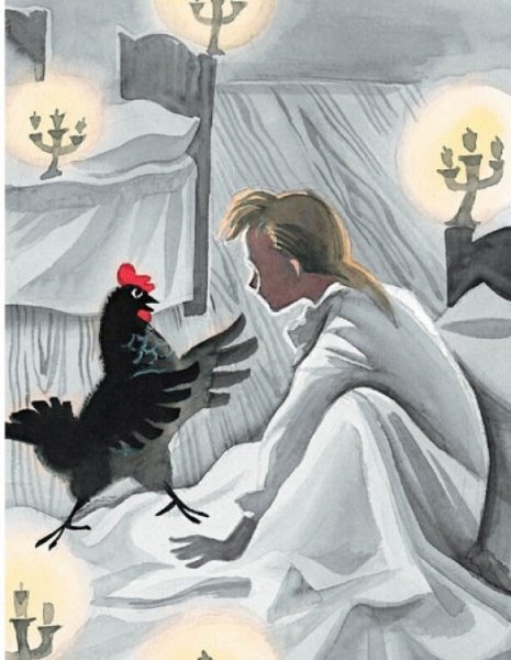 Поэтапное рисование курицы для детей