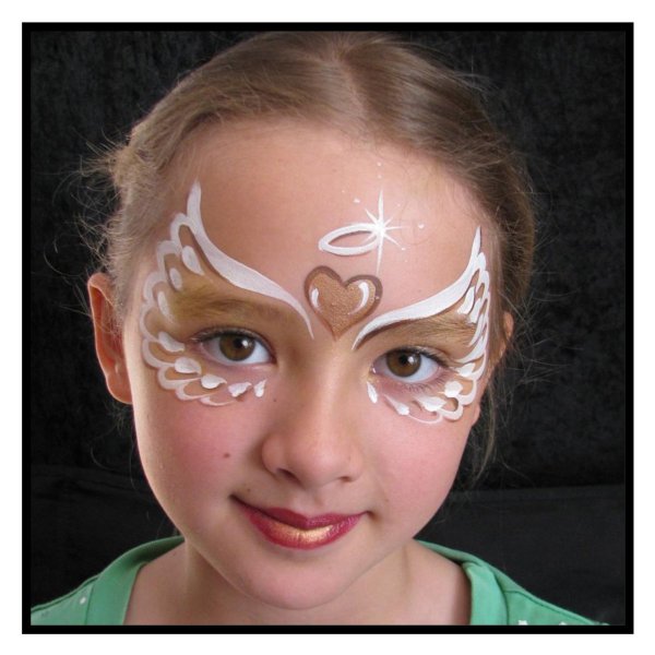 Лёгкий аквагрим для детей