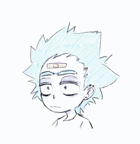 Срисовка Рика