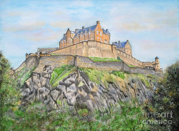Эдинбургский замок картины