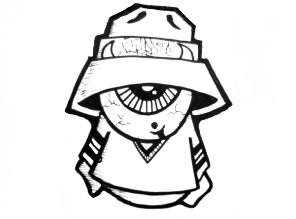 Принты граффити