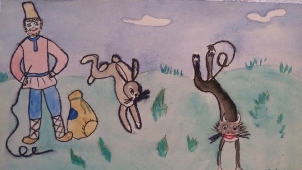 Сказка о попе и работнике его Балде иллюстрации