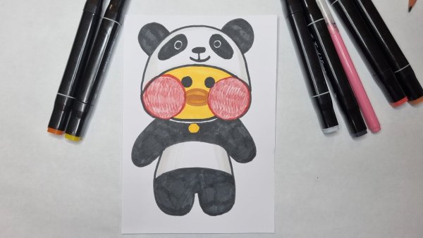 Бумажная уточка лалафанфан