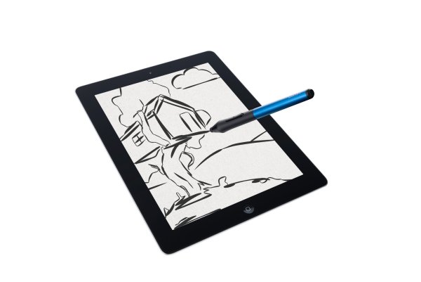 Рука со стилусом Wacom