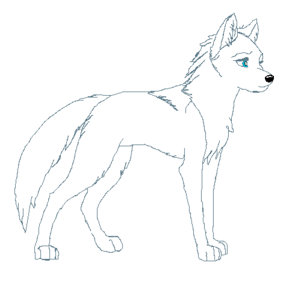 Манекен волка