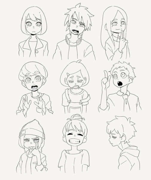 Референсы мужских причесок