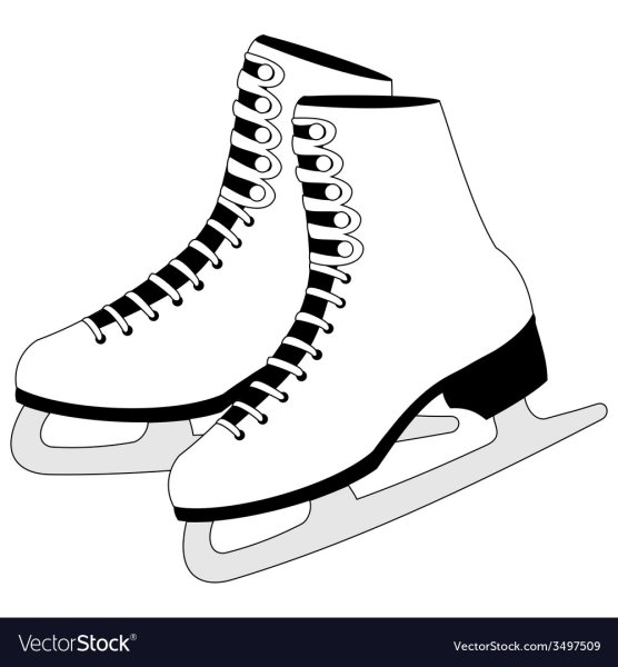 Коньки раскраска