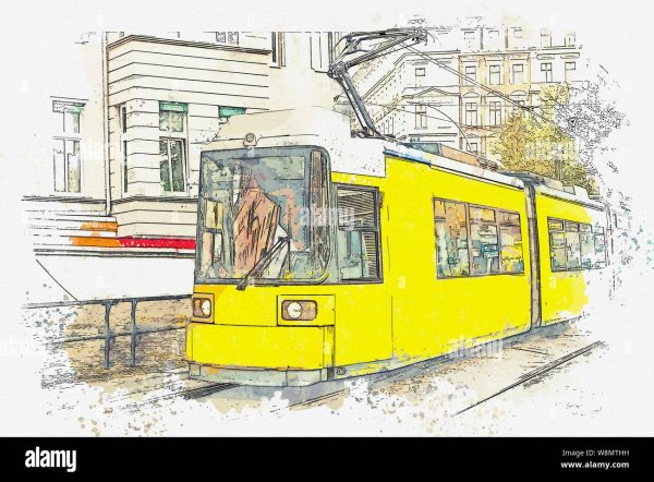 Трамвай внутри дети