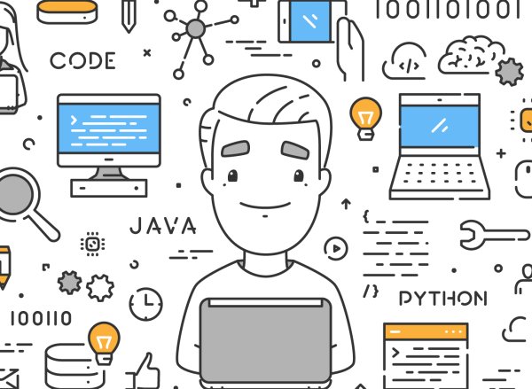 Программист карандашом