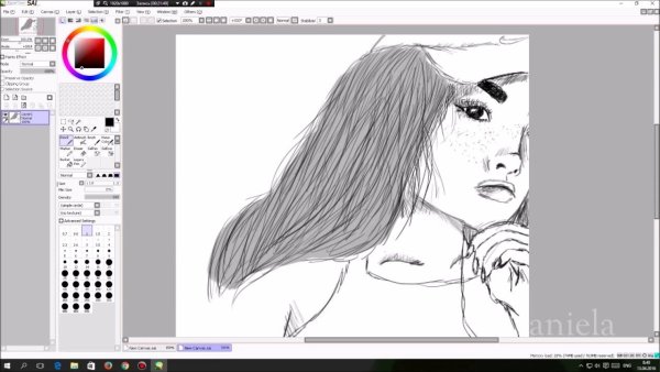 Рисунки в MYPAINT