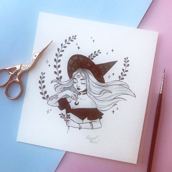 Ведьма карандашом