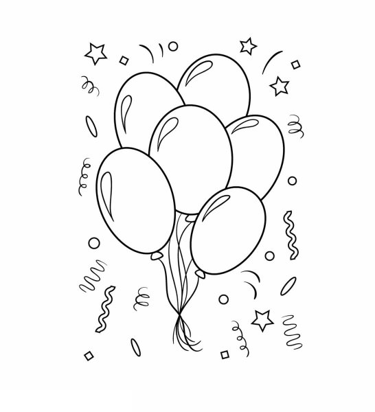 Воздушный шар пошагово