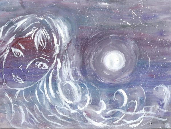 Рисунок для срисовки вьюга