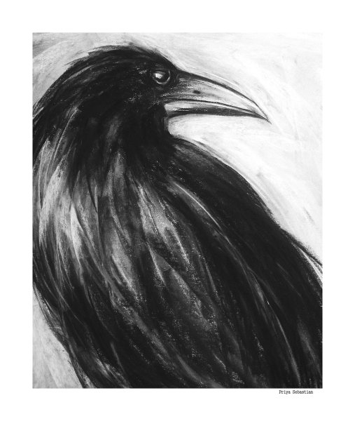 Рисунки углем