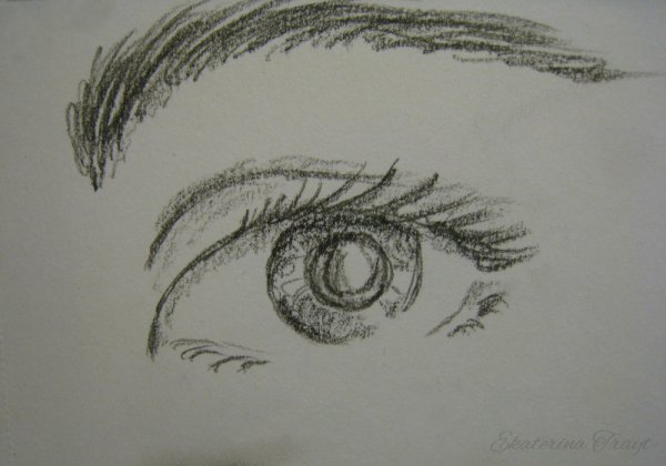 Рисунки углем для начинающих