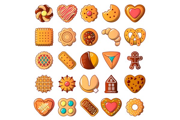 Рисунки в виде печенья