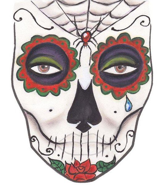 Грим на лице легкий для детей