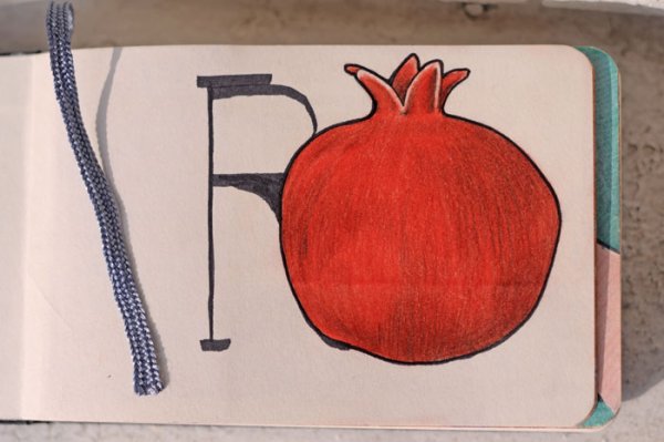 Как нарисовать гранат