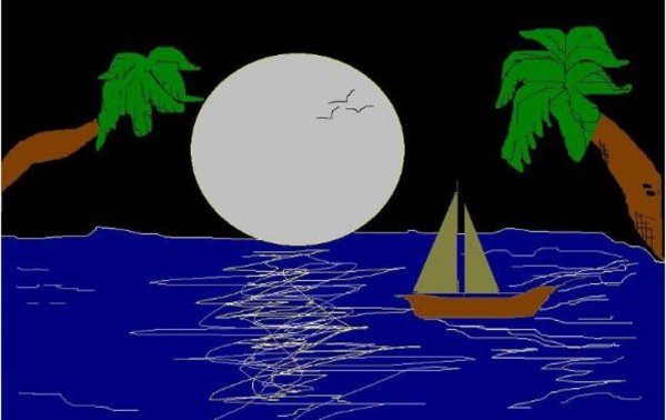 Рисование в графическом редакторе Paint