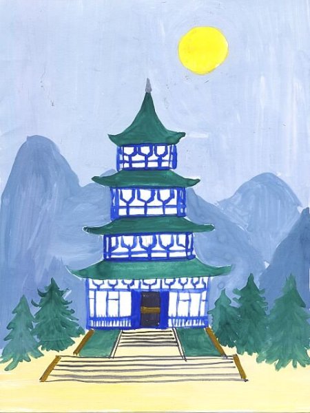 Японский рисунок 4 класс