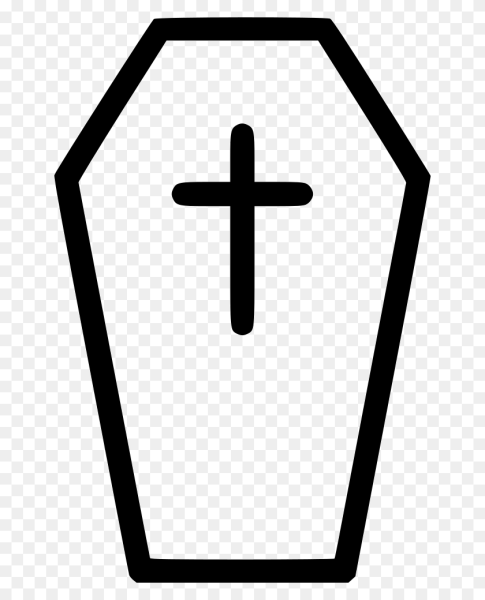 Гроб нарисованный