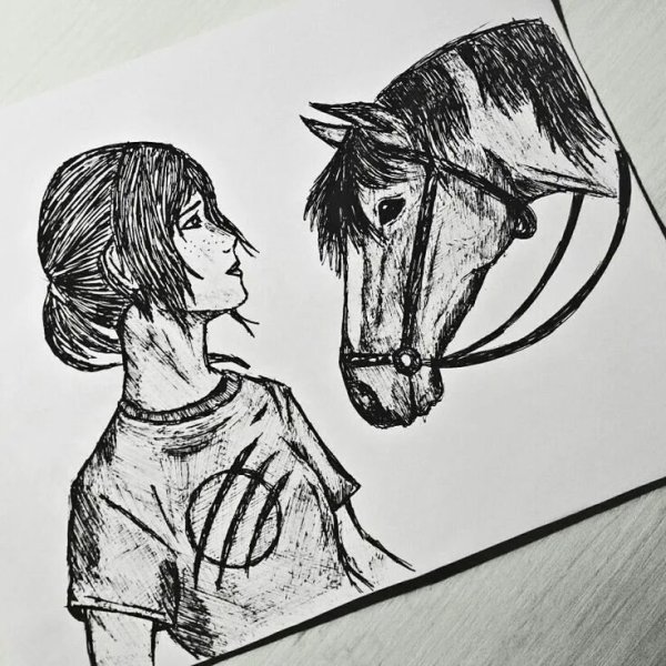 Рисунки фломастерами в стиле хиппи