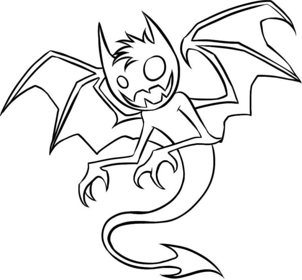 Рисунки для срисовки демоны