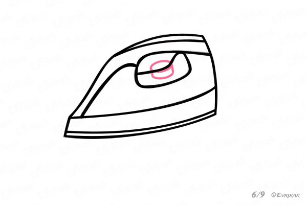 Рисование с детьми утюг