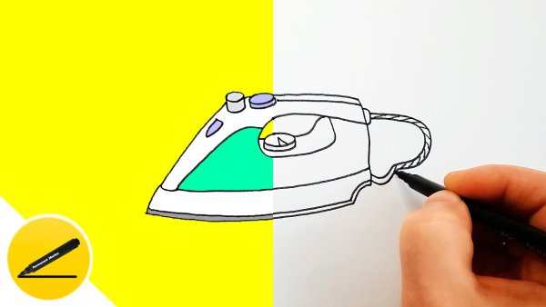 Утюг для рисования легкий