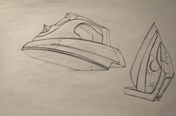 Зарисовка утюга