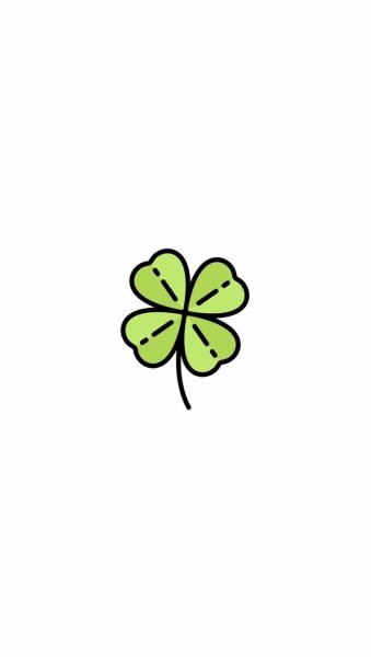 Зелёные рисунки лёгкие