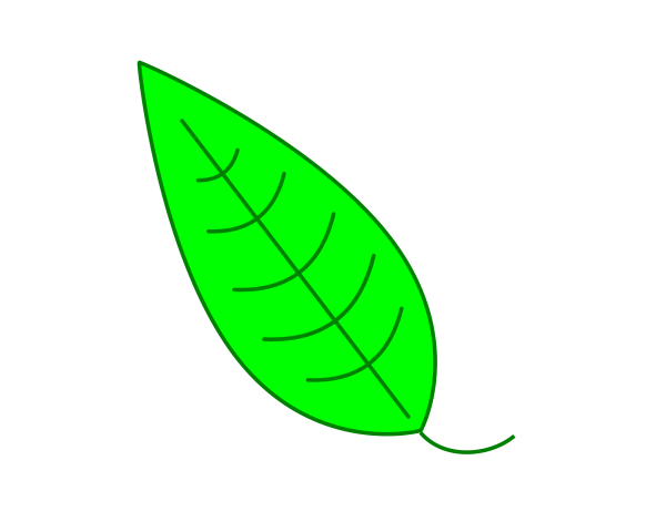 Иконка листик с деткой