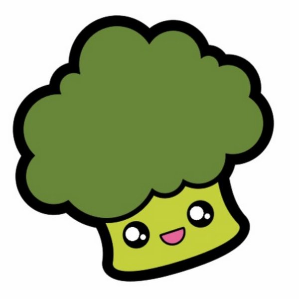 Брокколи для срисовки