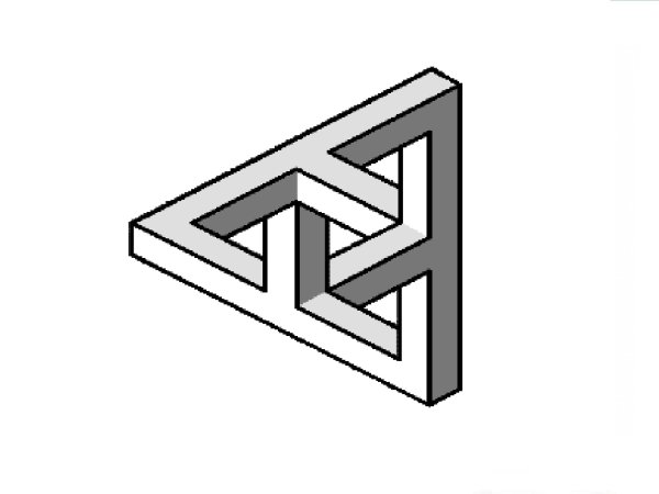 Невозможные фигуры квадрат