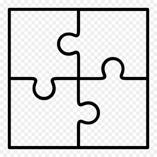 Пазл контур