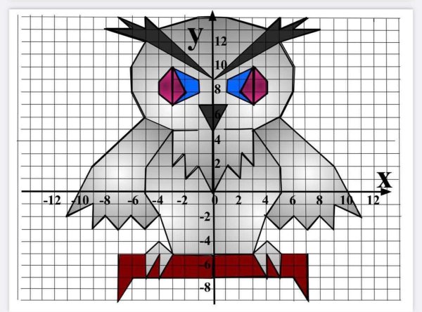 Рисование симметричных форм