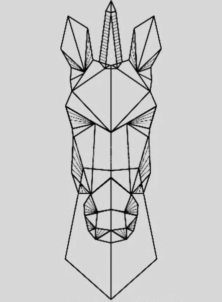 Симметрия черно белая