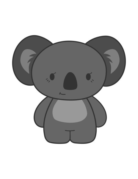 Коала мультяшный