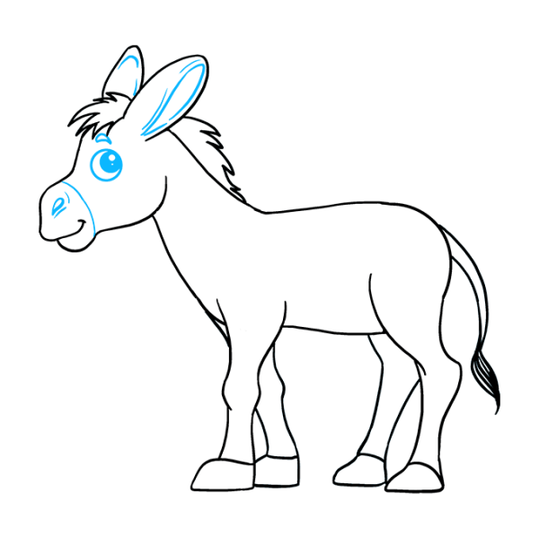 Ослик для рисования