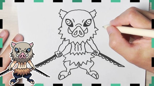 Иноске Хашибира рисовать легко