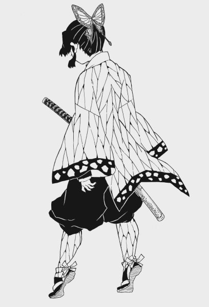 Клинок рассекающий демонов Манга Шинобу Кочо